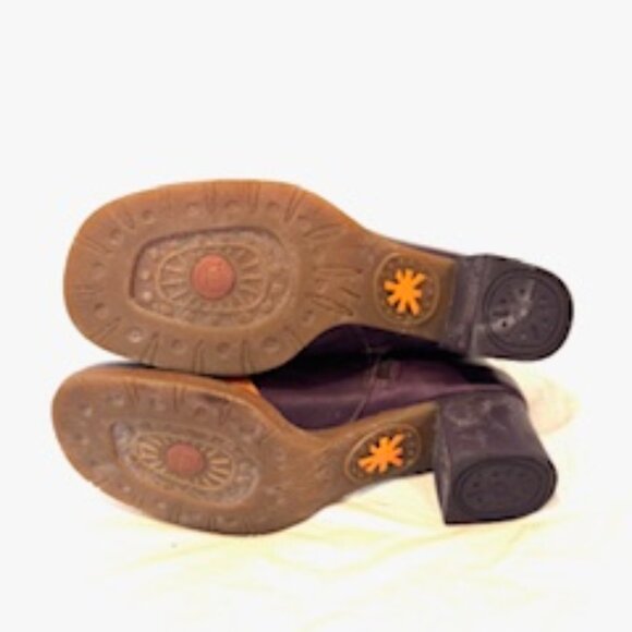 ART Company Purple Ankle Boots - Picture 5 of 7